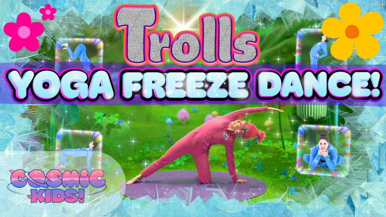 Trolls Yoga Freeze Dance!